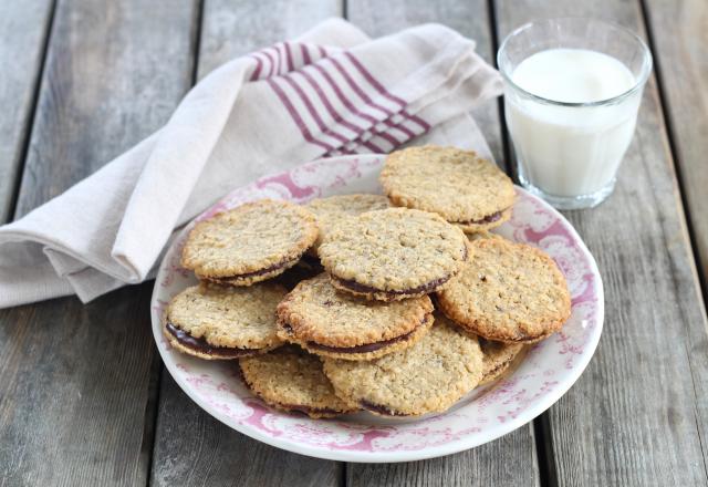 Biscuits aux flocons d'avoine & chocolat comme chez Ikea