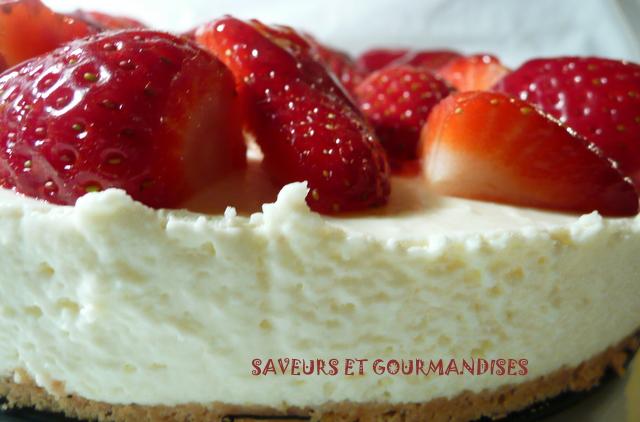 Cheesecake aux fraises facile