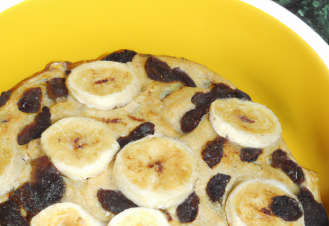 Far breton banane raisin