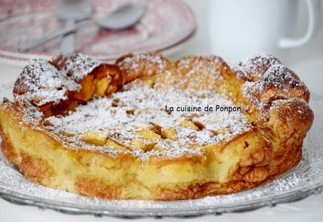 La flognarde aux pommes aux épices de Noël