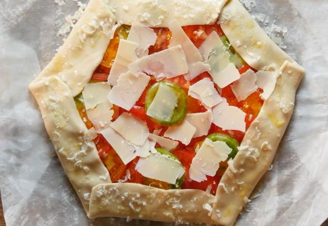 Tarte rustique aux tomates