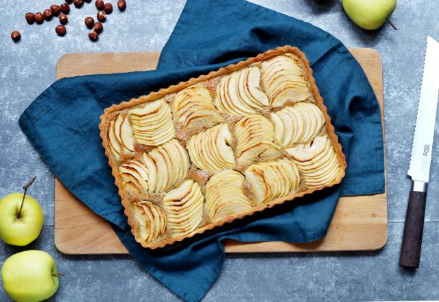 Tarte aux pommes design