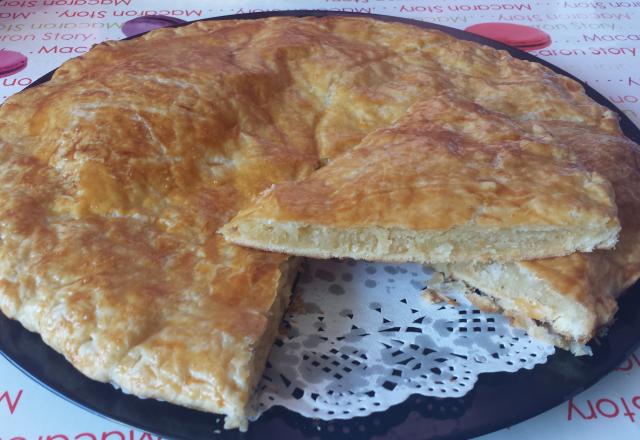 Galette des rois saveur frangipane