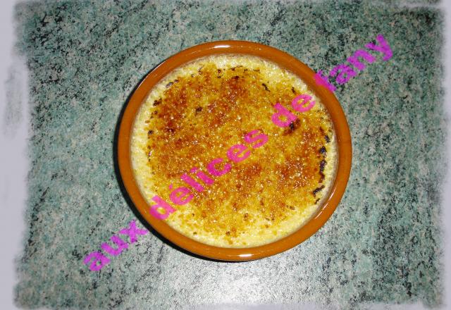 Crème brûlée à la vanille inratable