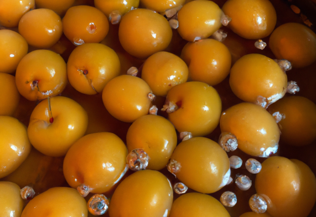 Mirabelles à l'eau de vie