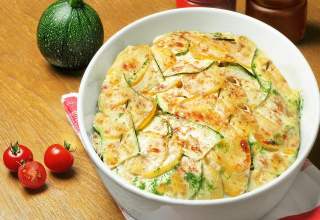 Gratiné de courgettes à la mayonnaise