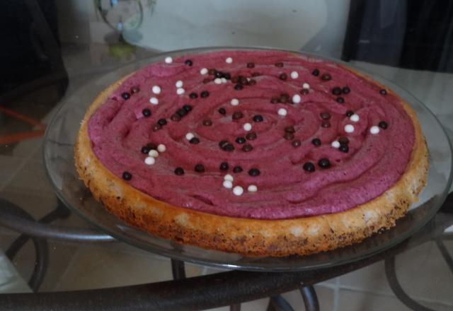 Cheesecake cerise à la mousse