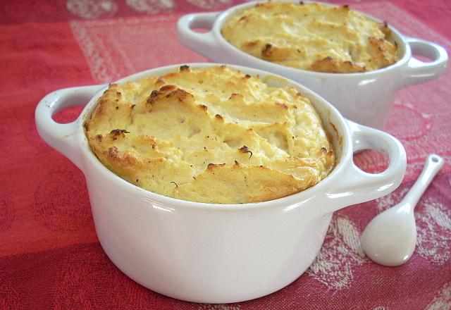 Soufflé léger au chou-fleur