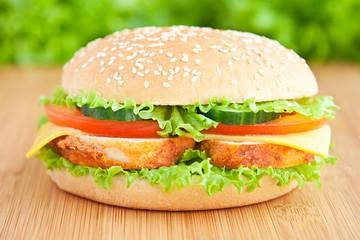 Hamburger au poulet, comment le faire ? 