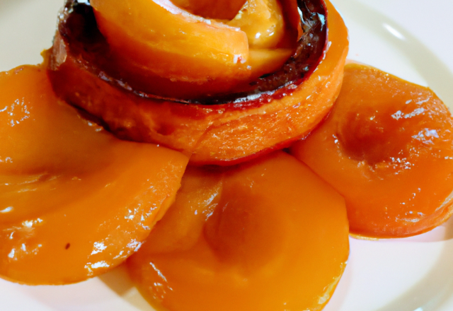 Tatin à l'abricot