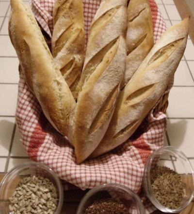 Baguettes au levain Kayser