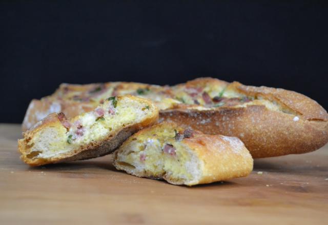 Baguette façon Egg boat