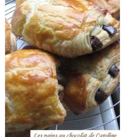 Pains au chocolat maison