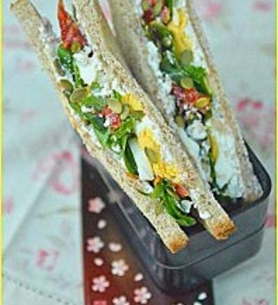 Club Sandwich au Cottage Cheese