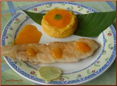 Filets de panga au beurre de mangue