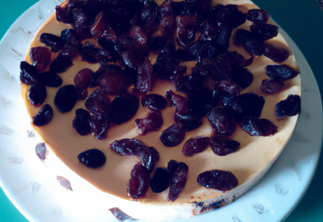 Cheesecake aux raisins