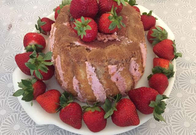 Charlotte aux fraises au thermomix