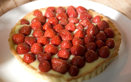 Super tarte aux fraises