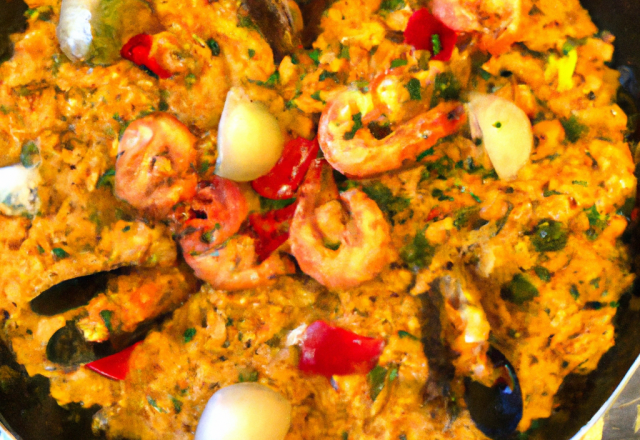 Paella valenciana comme on l'aime