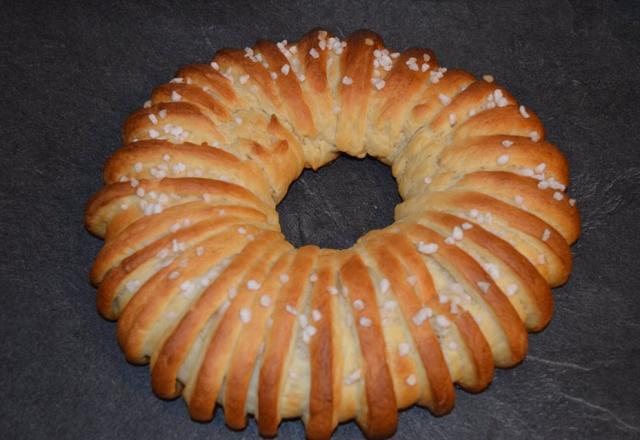 Brioche suédoise (couronne) au Nutella au délimix