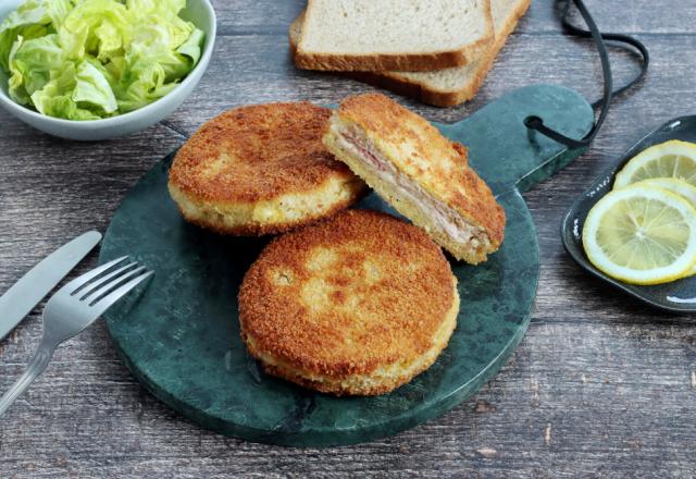 Pain de mie façon cordon bleu