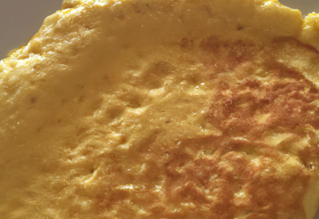 Fine omelette au fromage