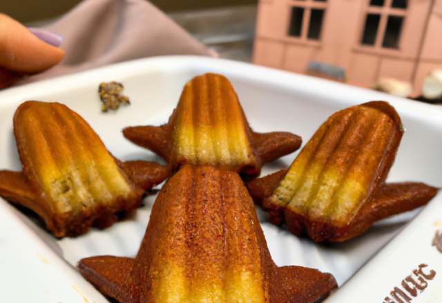 Madeleines au toblerone