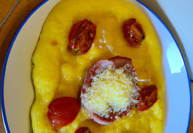 Pizza à la polenta