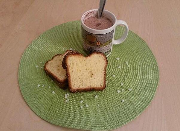 Brioche au sucre parfumée à la fleur d'oranger