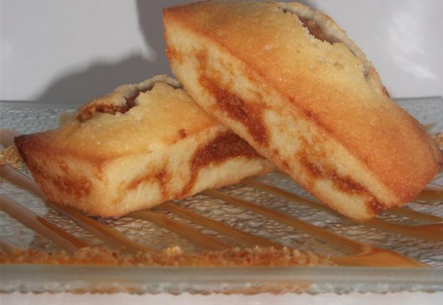 Financiers au praliné