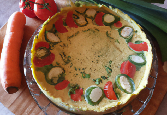 Flan de légumes au thermomix