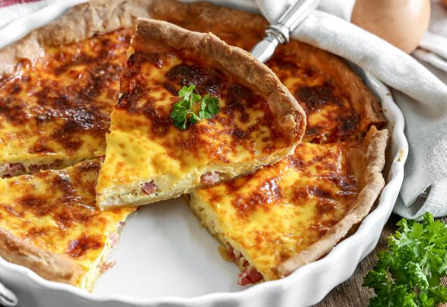 Quiche lorraine faite maison