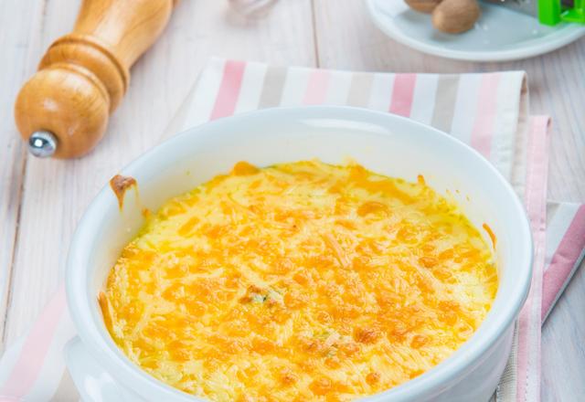 Gratin de potiron léger