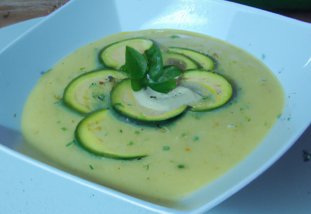 Velouté de courgettes facile et rapide