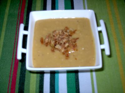 Soupe de lentilles corail