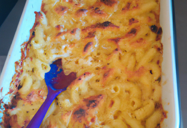 Gratin de pâtes pour enfants