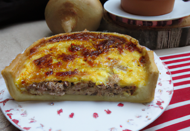 Quiche savoyarde au fromage à raclette