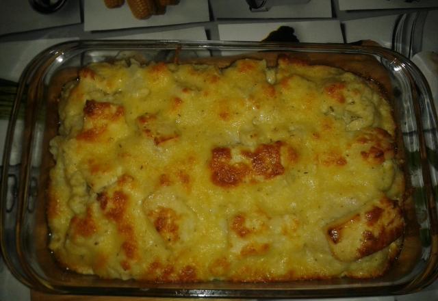 Gratin de chou fleur classique