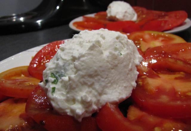 Glace au chèvre maison