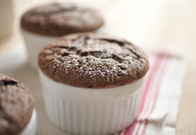 Petits fondants au chocolat individuels