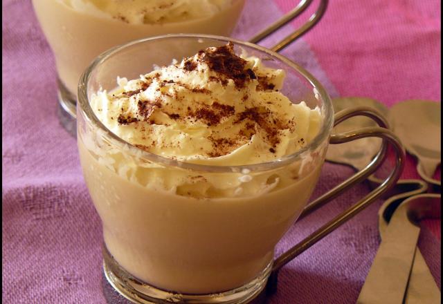 Panna-cotta façon tiramisu