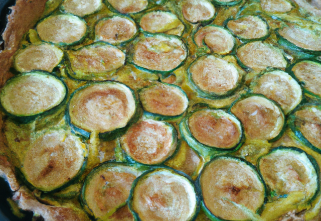 Tarte à la courgette facile et rapide