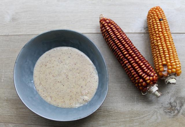 Polenta au sucre vanillé