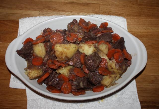 Bœuf bourguignon facile et bon