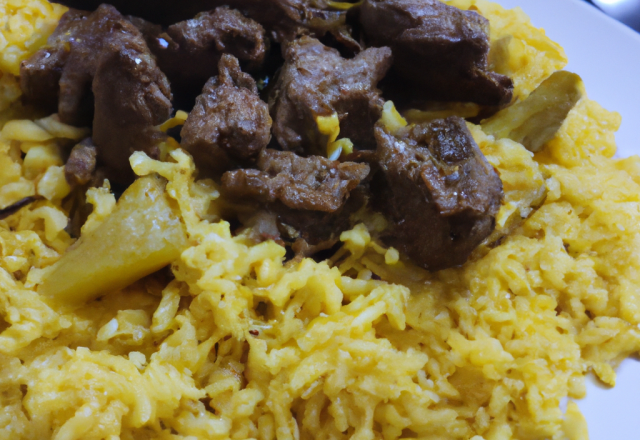 Pulao d'agneau