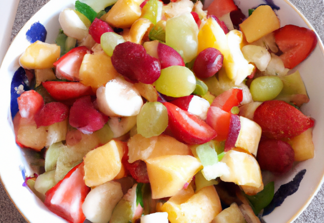 Salade de fruits bon marché