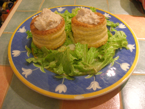 Bouchées à la reine au thon