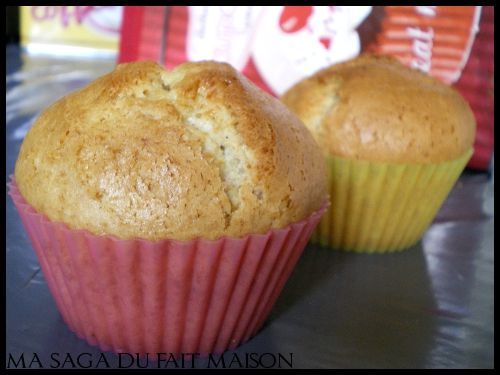 Muffins aux  chocolats