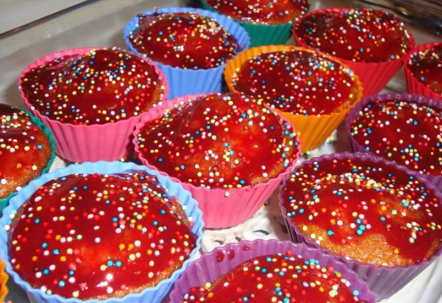 Muffins frangipane / framboise