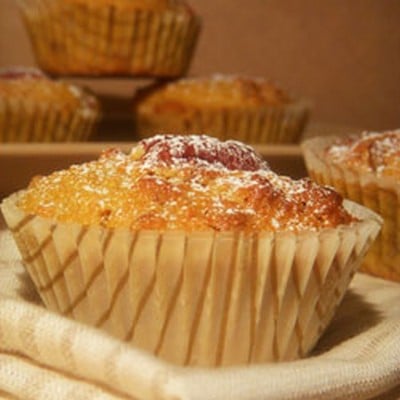 Carrot muffins cocolactés aux écorces d'oranges confites & noix de pécan